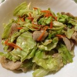 豚バラ肉の野菜炒め